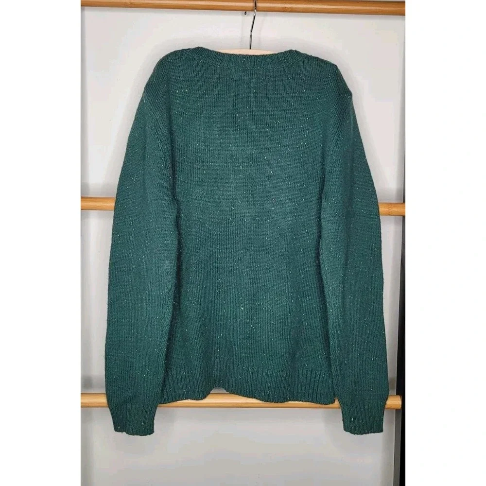 Tucker + Tate Racoon Sweater green sz  6‎